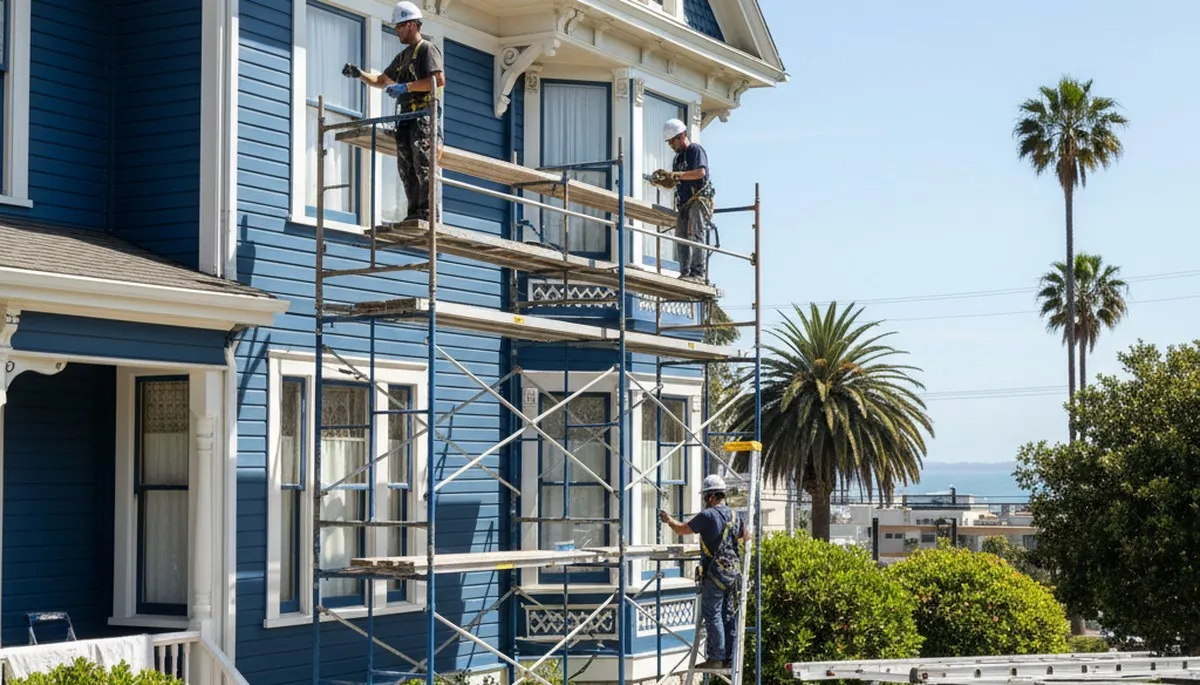 Oakland, CA painting contractor providing professional house painting services