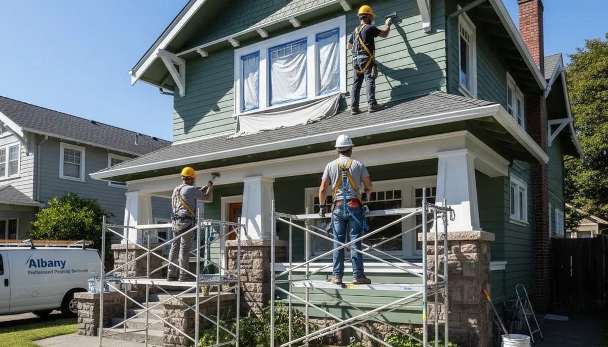 Painting contractors in Oakland, CA providing professional house painting services