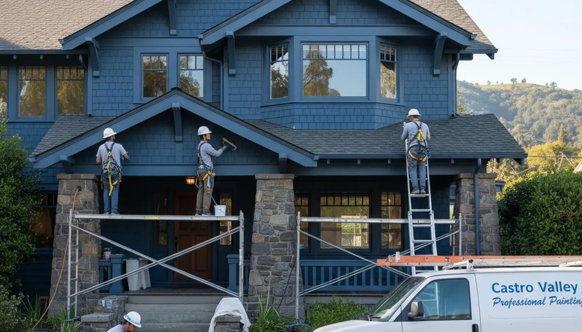 Oakland, CA painting contractor providing professional residential house painting services