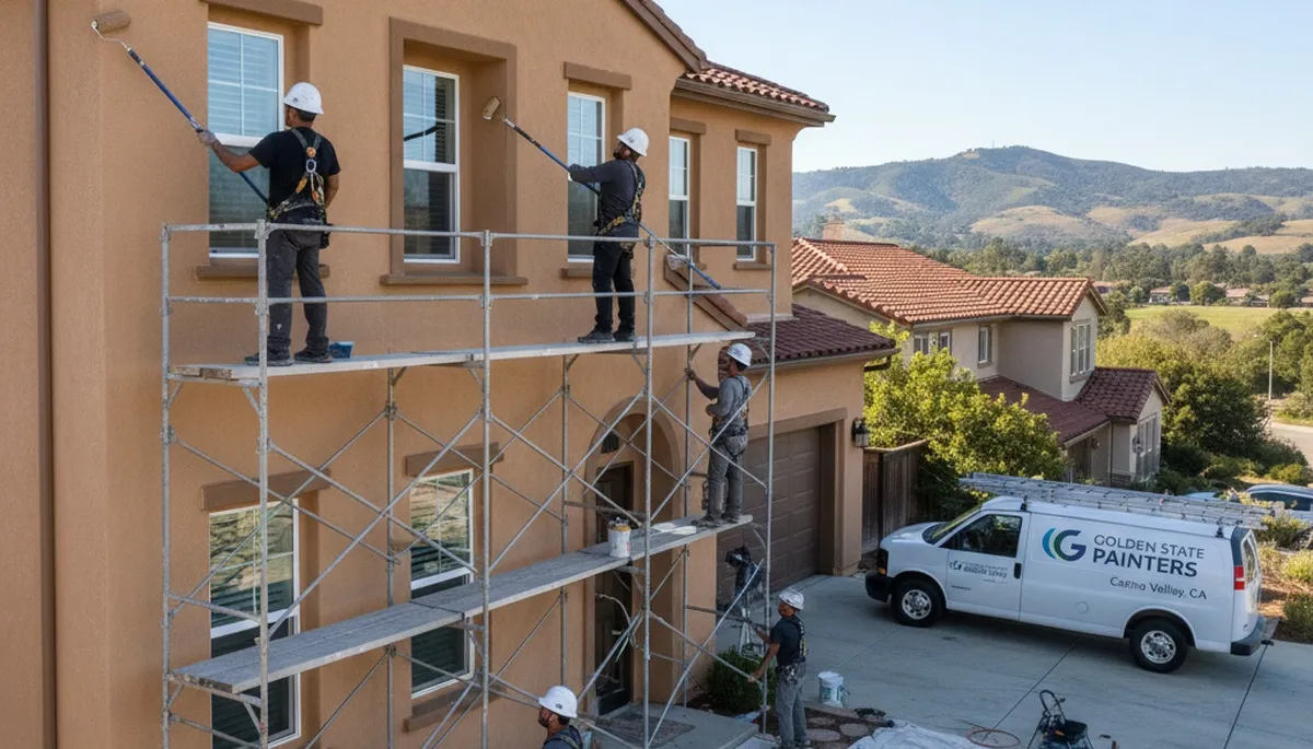 Painter from House Painting Oakland CA providing professional painting services in Oakland, CA