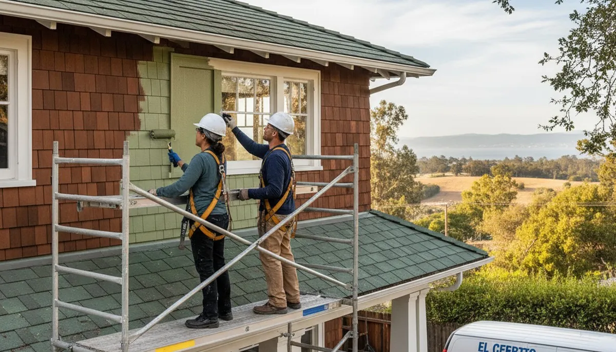 Professional painting service in Oakland, CA for residential interior and exterior house painting