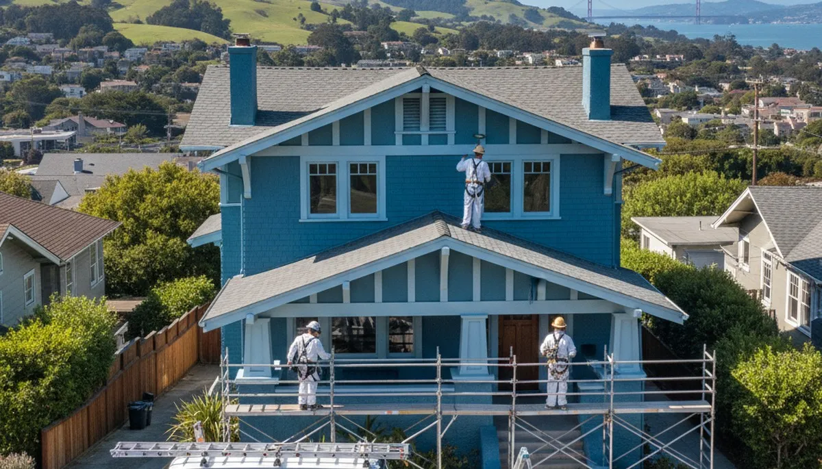 Professional house painting service in Oakland, CA for interior and exterior homes