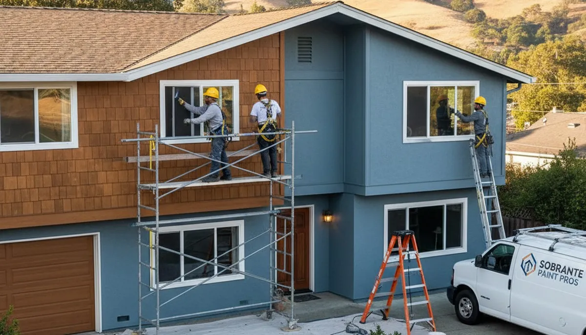 Professional painting contractor serving Oakland, CA for residential and commercial projects