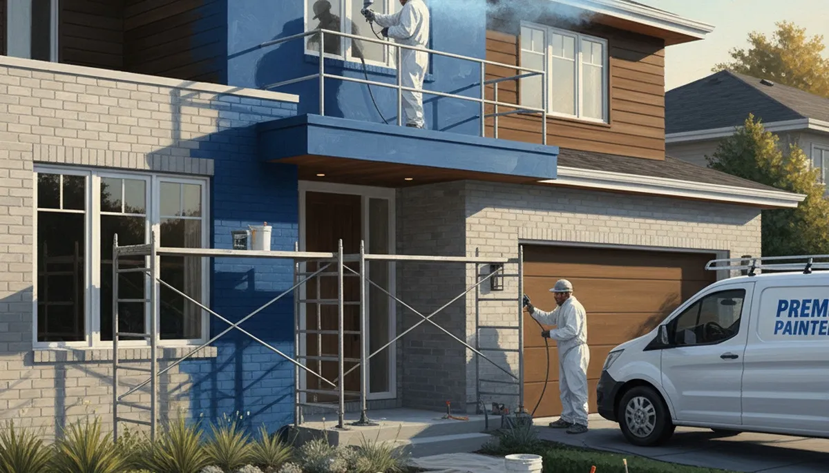 Exterior house painting in Oakland, CA by Oakland Paint Pros for durable Bay Area home protection