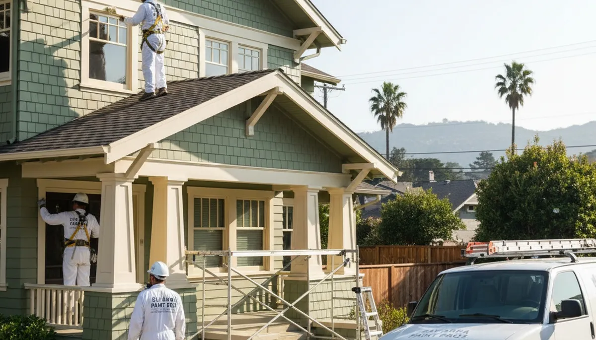 Painting contractor serving Oakland, CA for residential interior and exterior house painting services