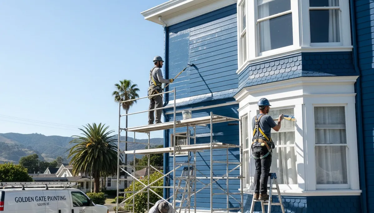 Oakland, CA painting contractor for house painting services and exterior home repainting